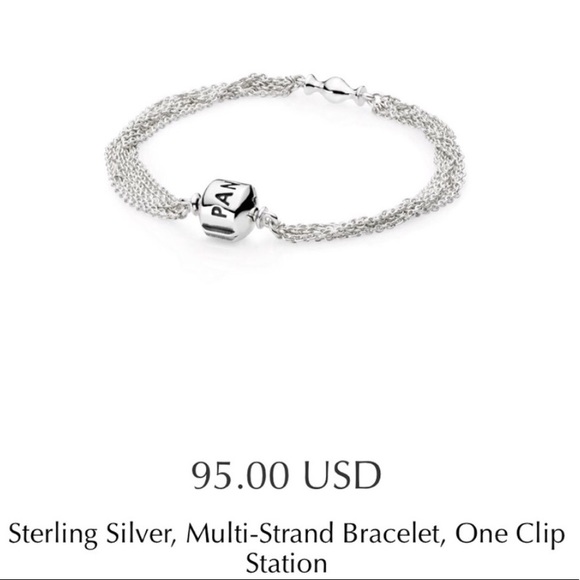 clip bracelet pandora clip bracelet pandora